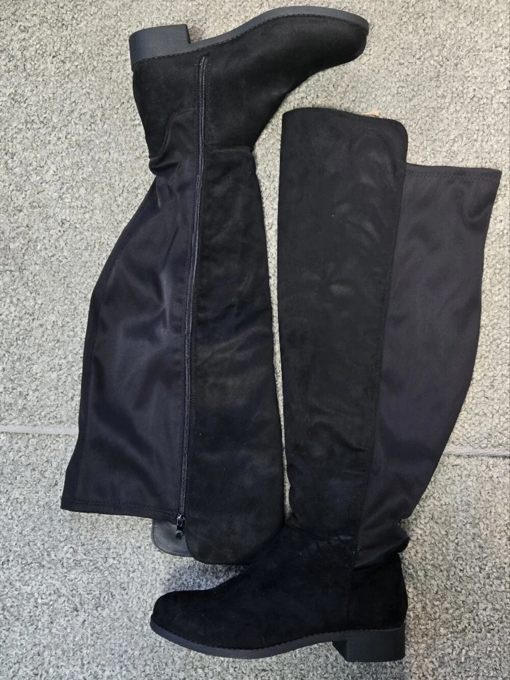 TORRID Size 9 Thigh High Black Wide Calf Boots